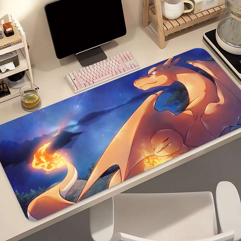 Gaming Keyboard Mini - Anime Mouse Pad Pokemon Charizard Kawaii