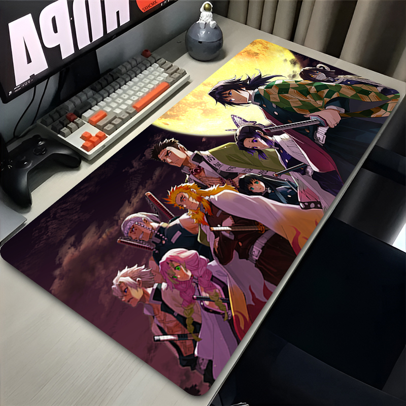 Gaming Keyboard He - Mousepad Anime D-demon Slayer Computer Accessories