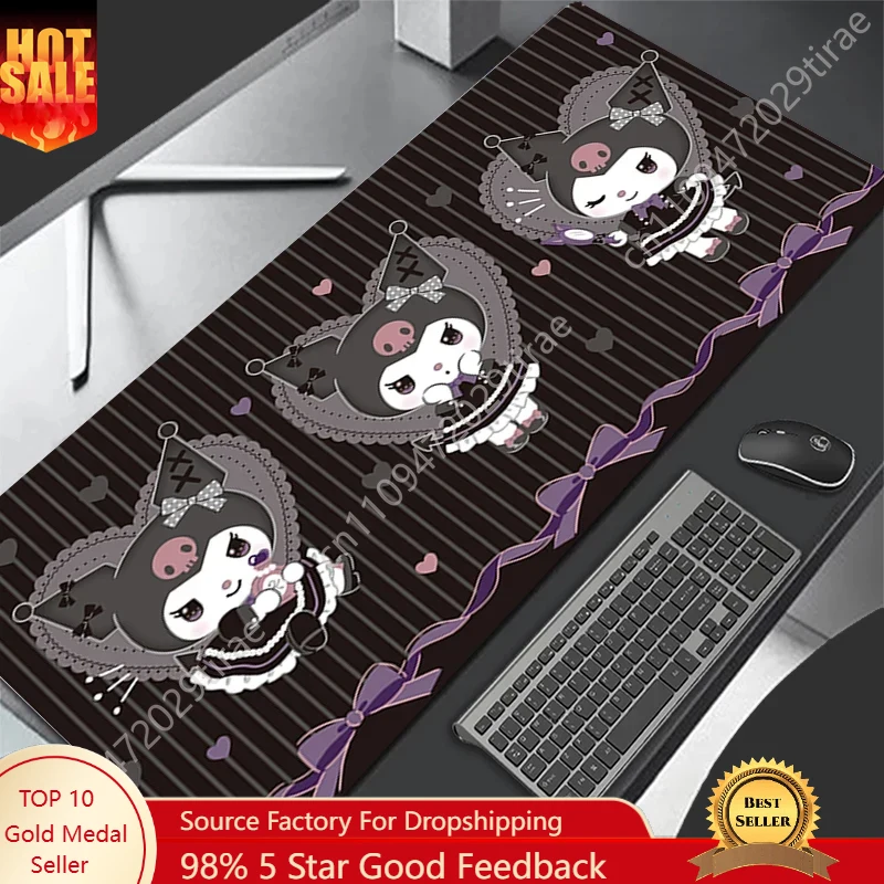 Gaming Keyboard Hand - Kuromi Leather Mousepad Gaming Anime Keyboard