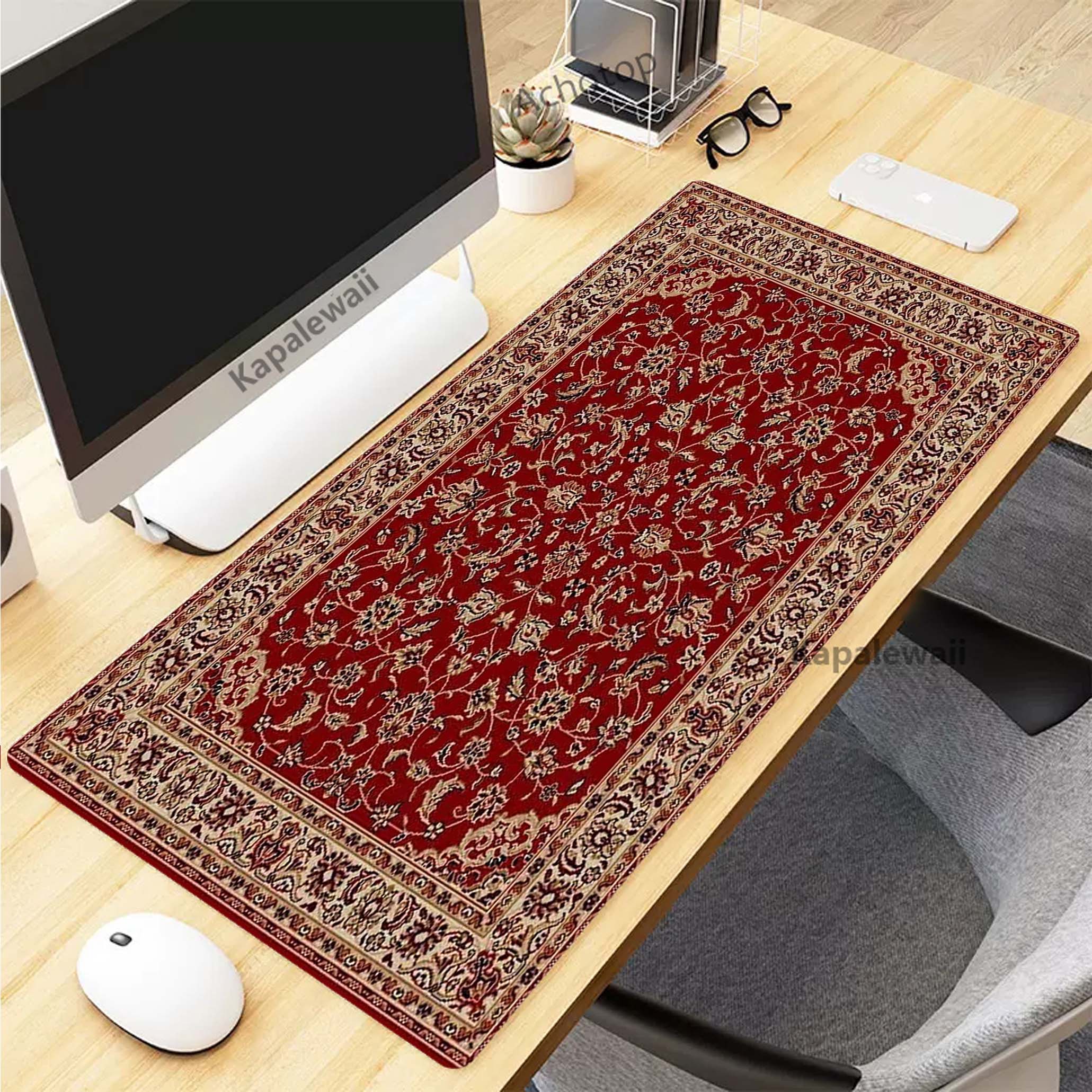 Gaming Keyboard Hand - Retro Persian Carpet Mouse Pad for
