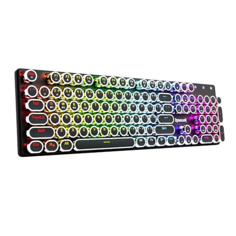 Gaming Keyboard Blue Switches - K710 Wireless Typewriter Style Mechanical Gaming