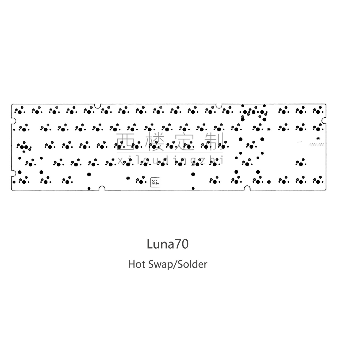 1.6mm no flexcut Hotswap pcb f - Hot Swap Pcb avaliação e preço