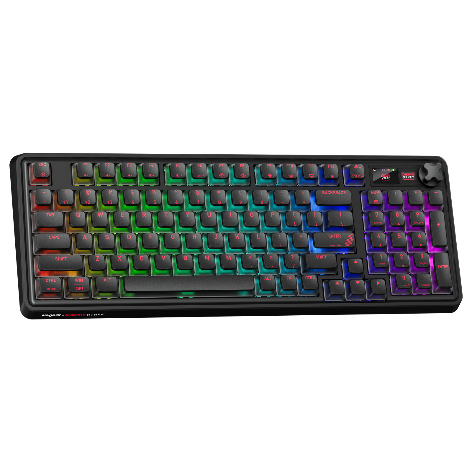 wegear & Cherry XTRFY PIXIU98  - Gaming Keyboard Thocky avaliação e preço