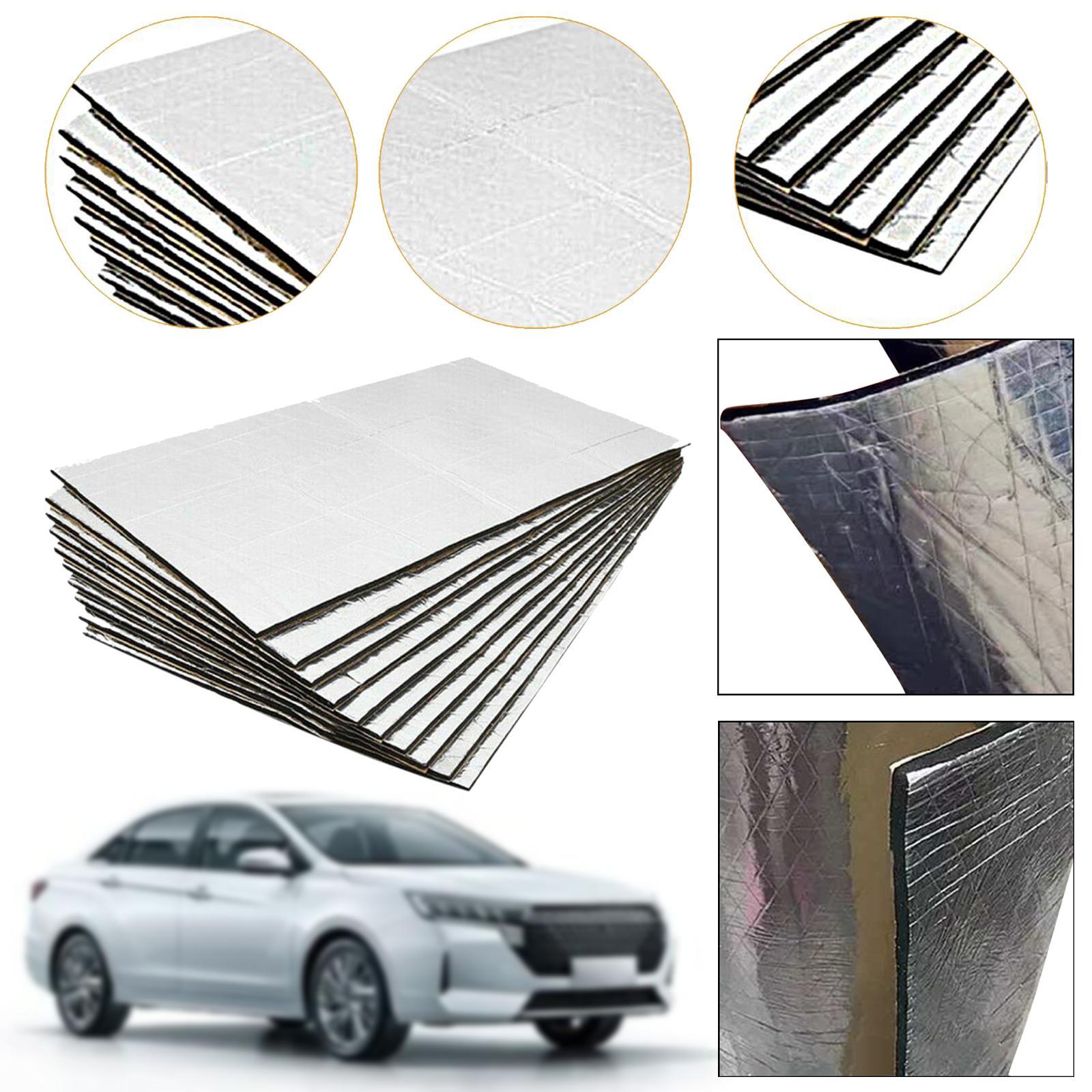 Car Engine Heat Insulation Mat - Foam Dampener Sheet avaliação e preço