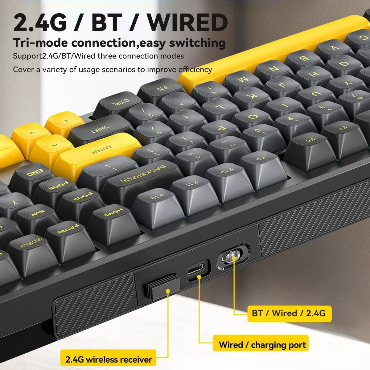 Wireless Mechanical Gaming Key - Gaming Keyboard Thocky avaliação e preço