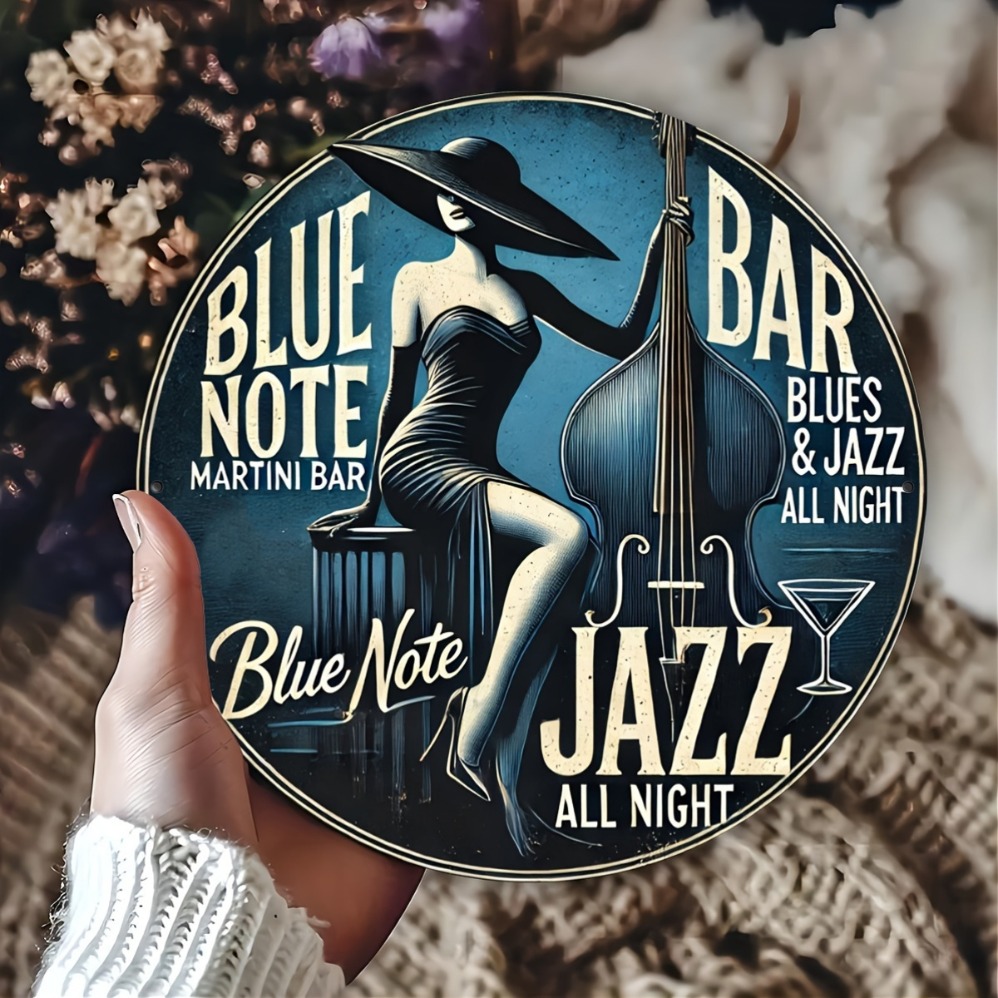 Blue Note Jazz Martini Bar Vin - Brass Weight Plate avaliação e preço