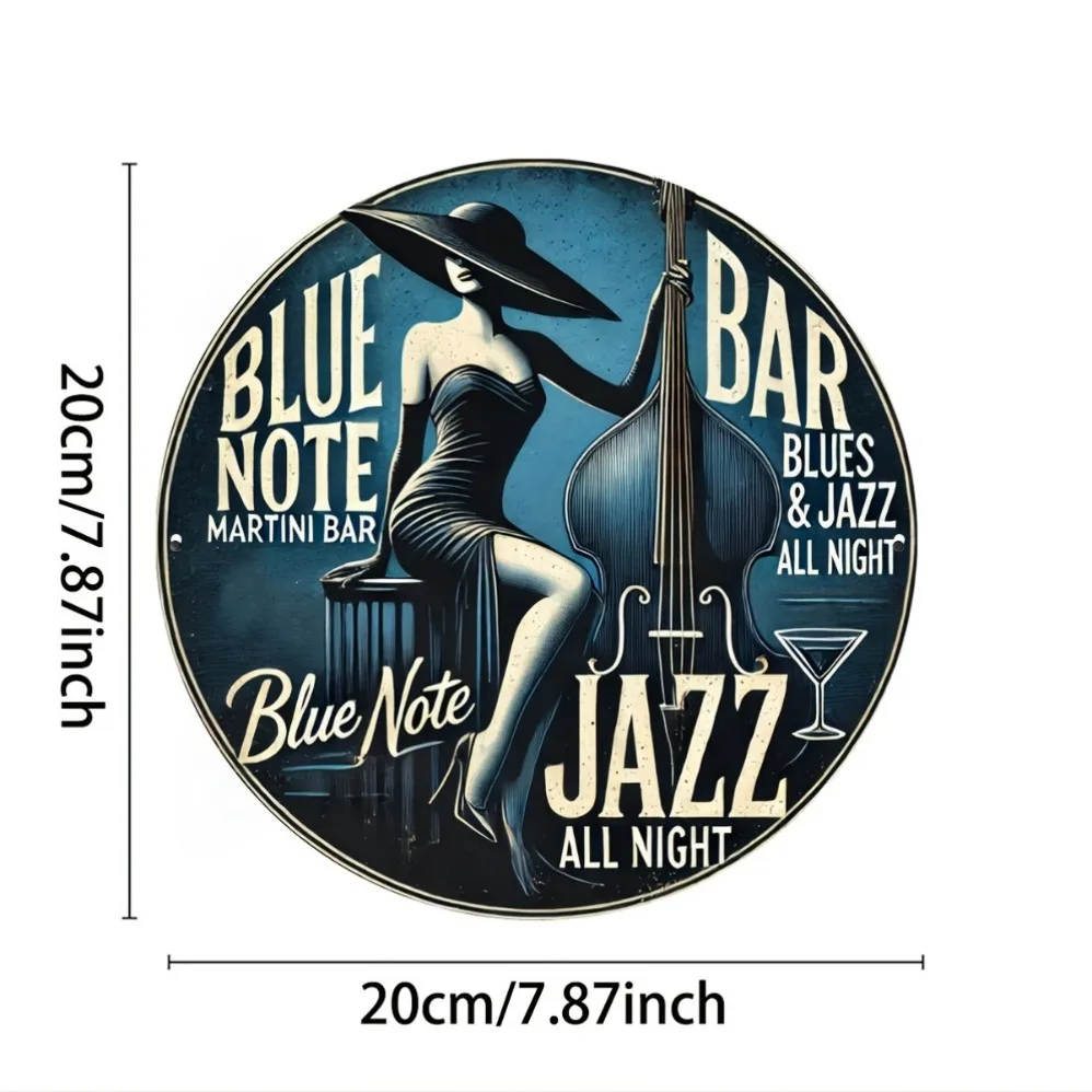 Blue Note Jazz Martini Bar Vin - Brass Weight Plate avaliação e preço