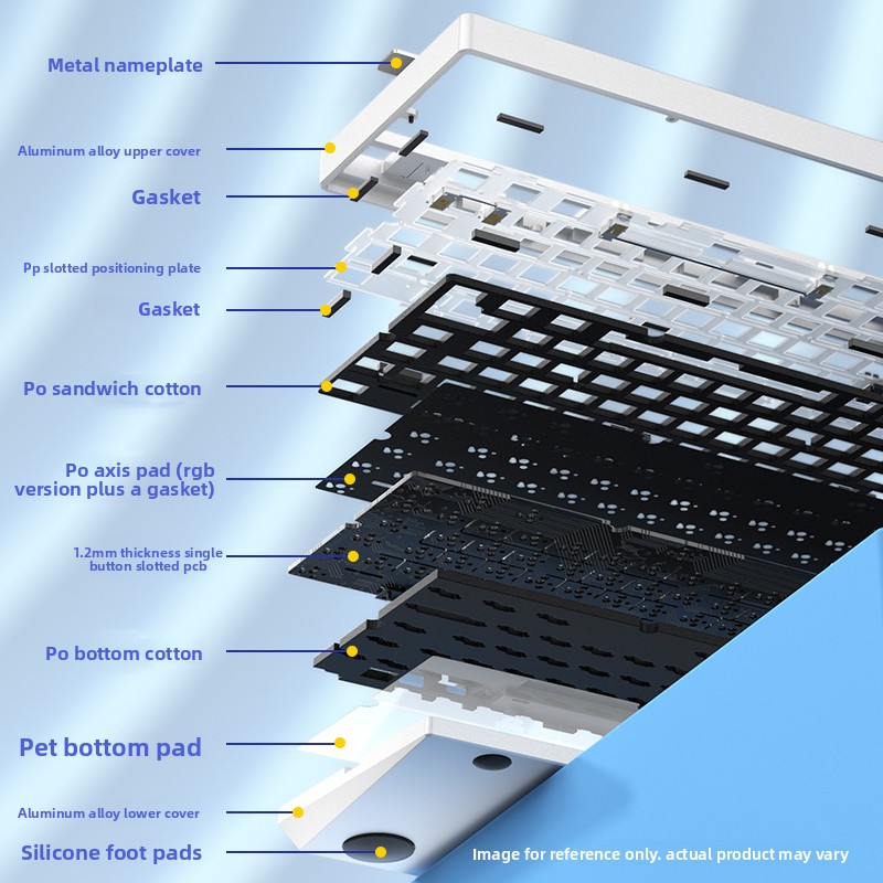 LEOBOG Hi75 CNC Aluminum Kit M - Gaming Keyboard Thocky avaliação e preço