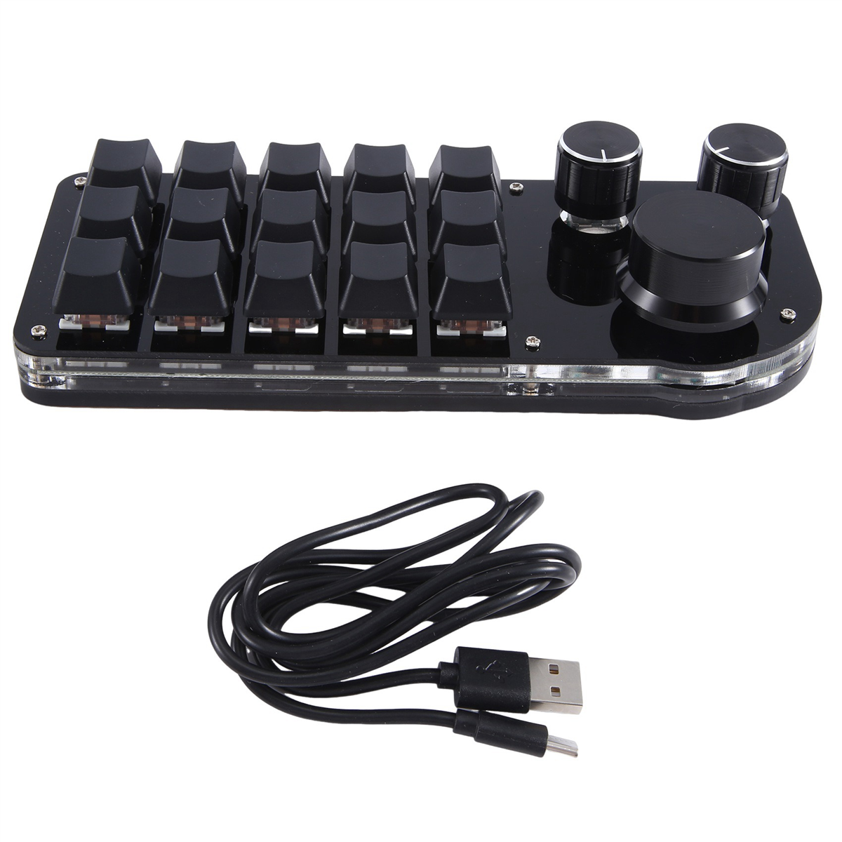 Programming Macro Custom 15 Ke - Gaming Keyboard Mini avaliação e preço