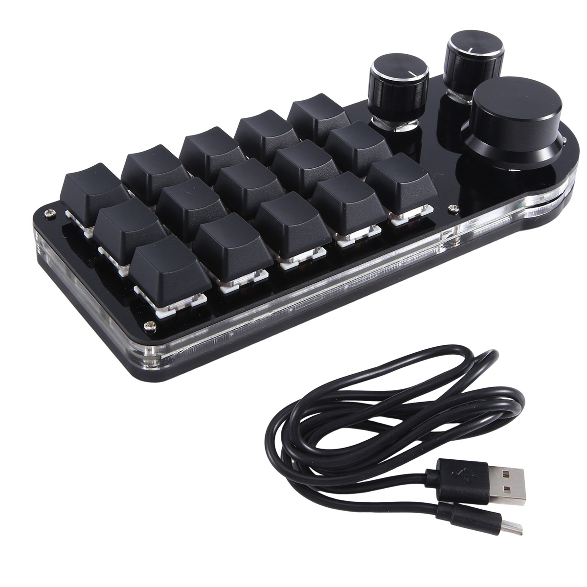 Programming Macro Custom 15 Ke - Gaming Keyboard Mini avaliação e preço
