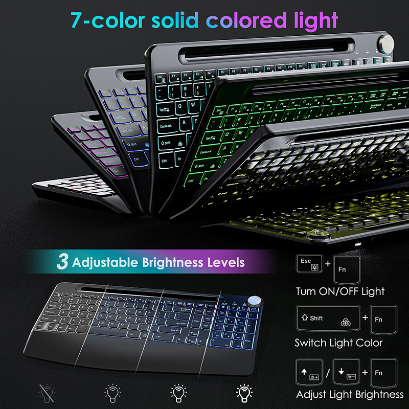 2.4G&Type-C Wireless Keyboard  - Gaming Keyboard Mouse Set avaliação e preço