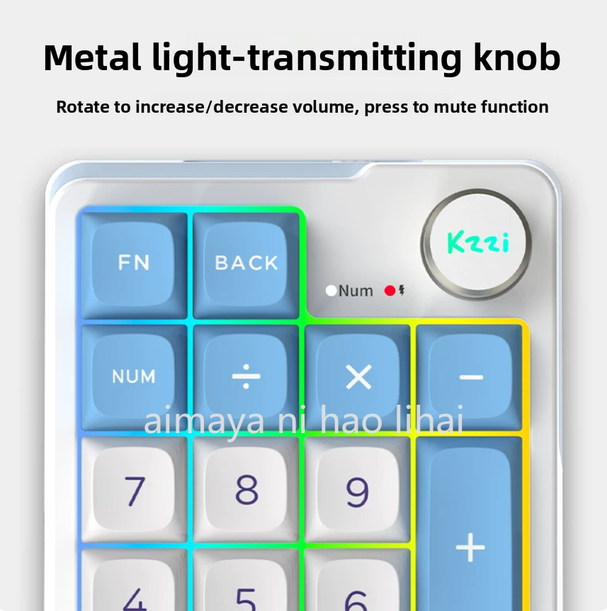 Kzzi K20 Mini Keypad Three Mod - Gaming Keyboard Mini avaliação e preço