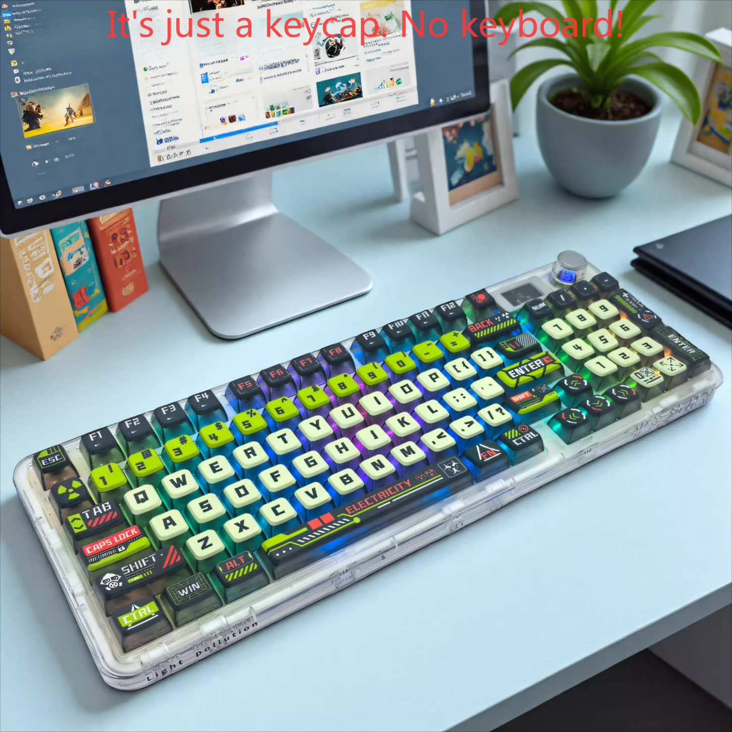 Apocalypse Biochemical, Four S - Keyboard Gaming Transparent avaliação e preço