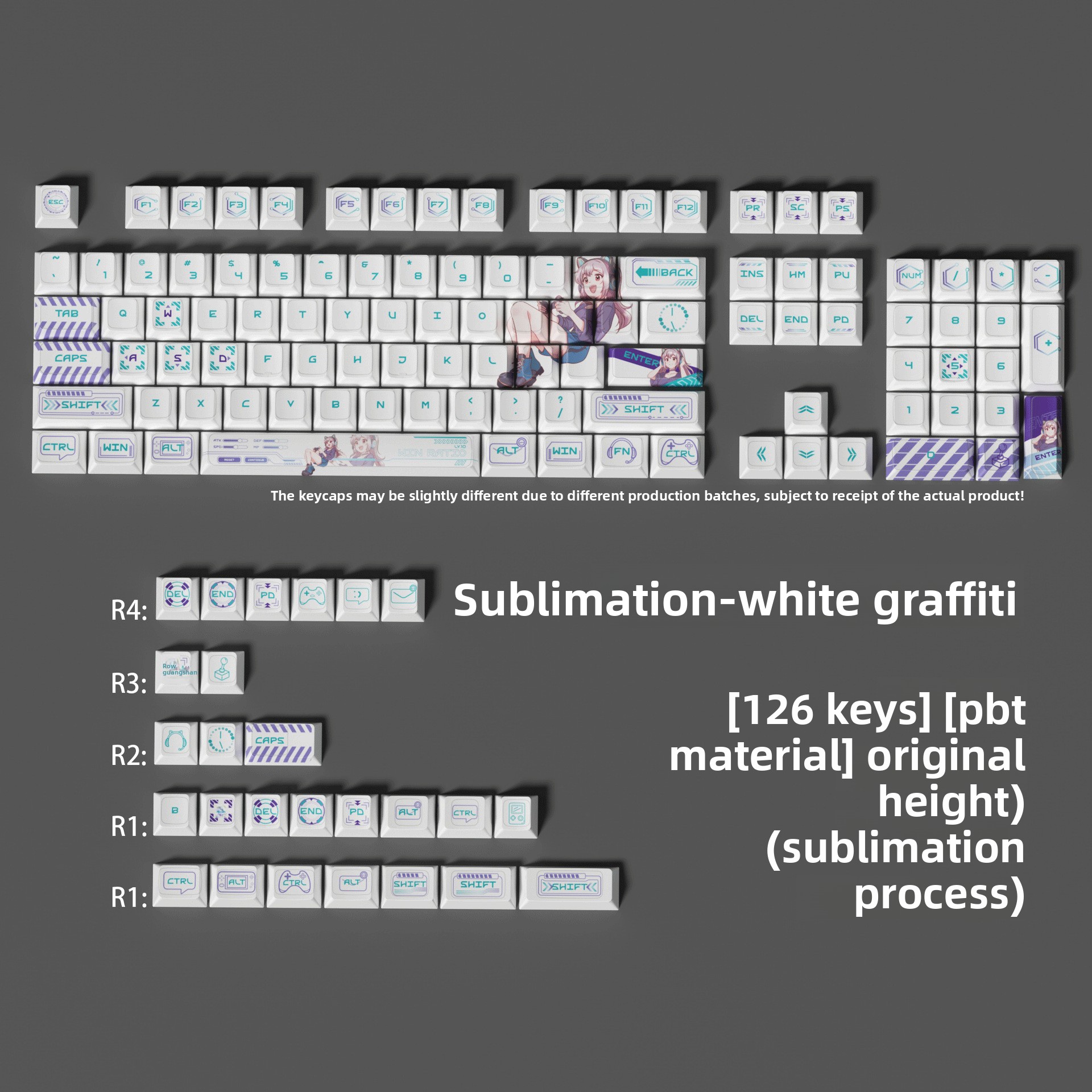 E-Sports Story - White V1 Anim - Keyboard Gaming Transparent avaliação e preço