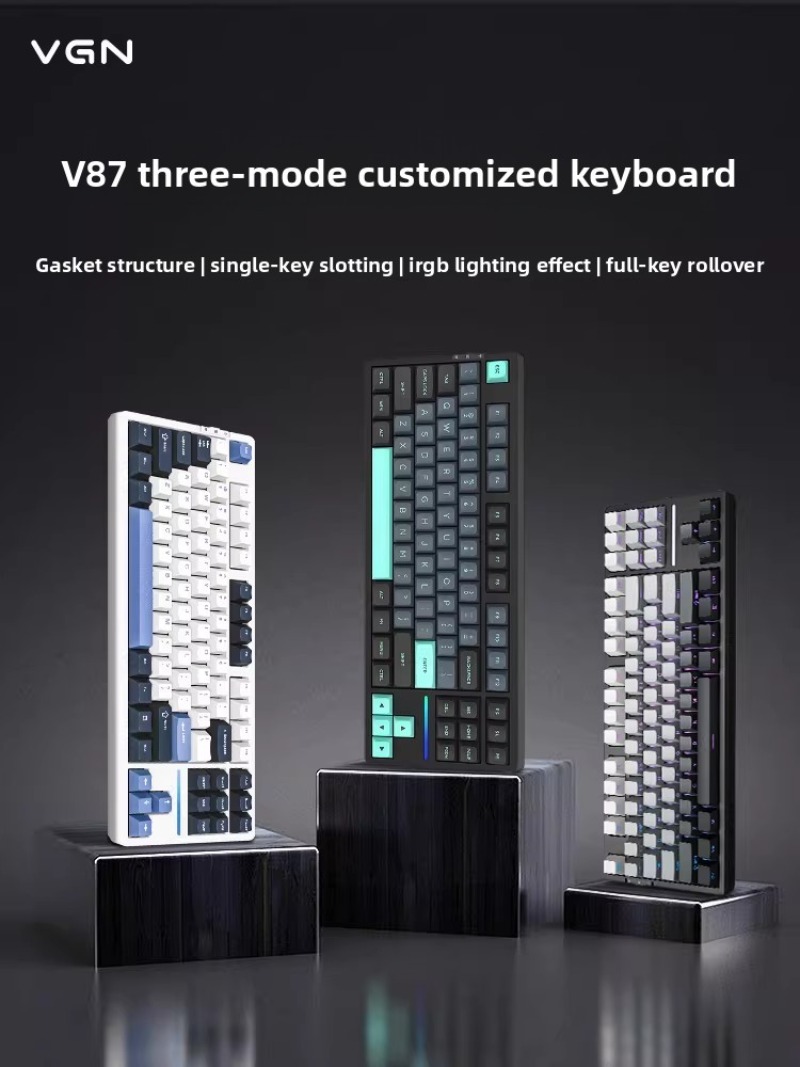 VGN V87 TKL Wireless Mechanica - Gaming Keyboard Thocky avaliação e preço