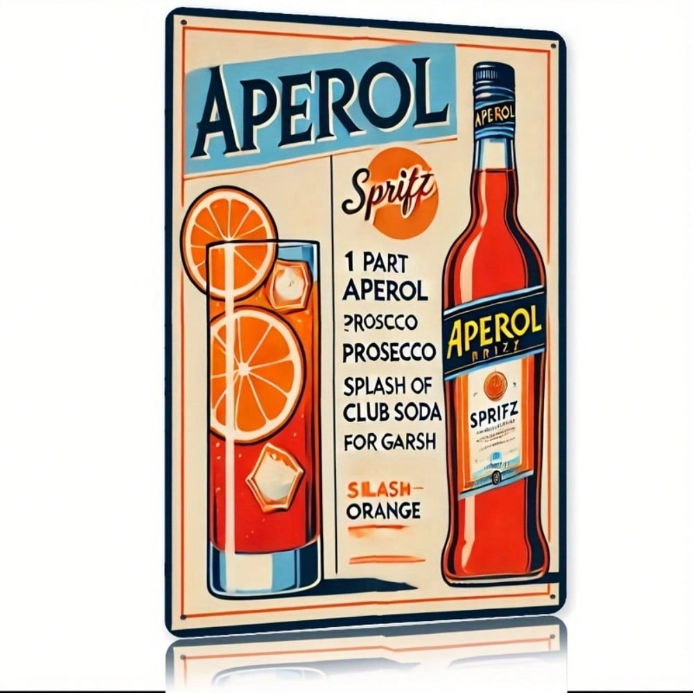 Vintage Aperol Spritz Metal Si - Brass Weight Plate avaliação e preço