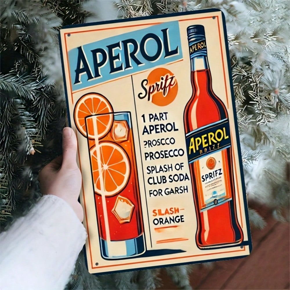 Vintage Aperol Spritz Metal Si - Brass Weight Plate avaliação e preço