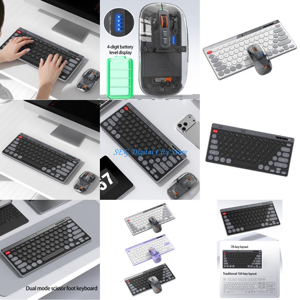 U75B Wireless Gaming Keyboard  - Gaming Keyboard And Mouse Combo Wireless avaliação e preço