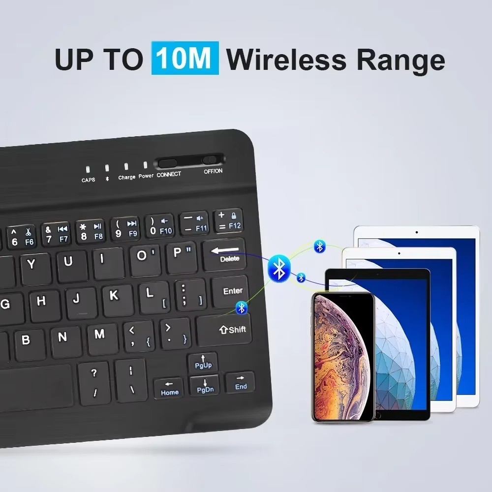 Bluetooth 5.0 Wireless Keyboar - Gaming Keyboard Mini avaliação e preço