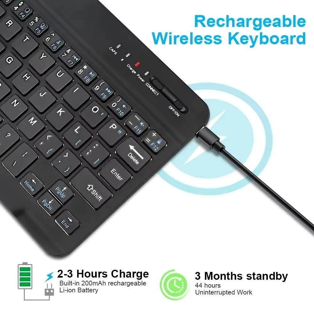 Bluetooth 5.0 Wireless Keyboar - Gaming Keyboard Mini avaliação e preço