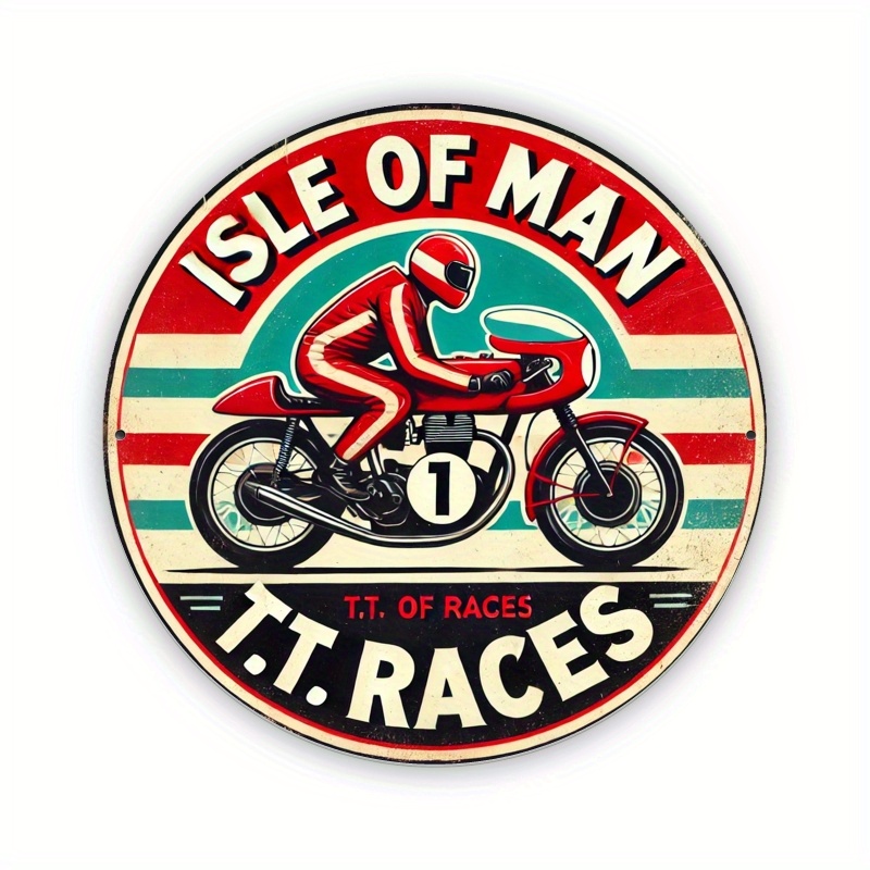 Vintage Isle of for Man TT Rac - Brass Weight Plate avaliação e preço