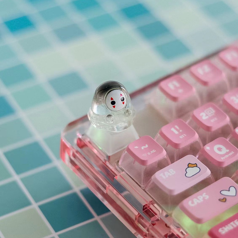 Cartoon Halloween Backlit Clea - Keyboard Gaming Transparent avaliação e preço
