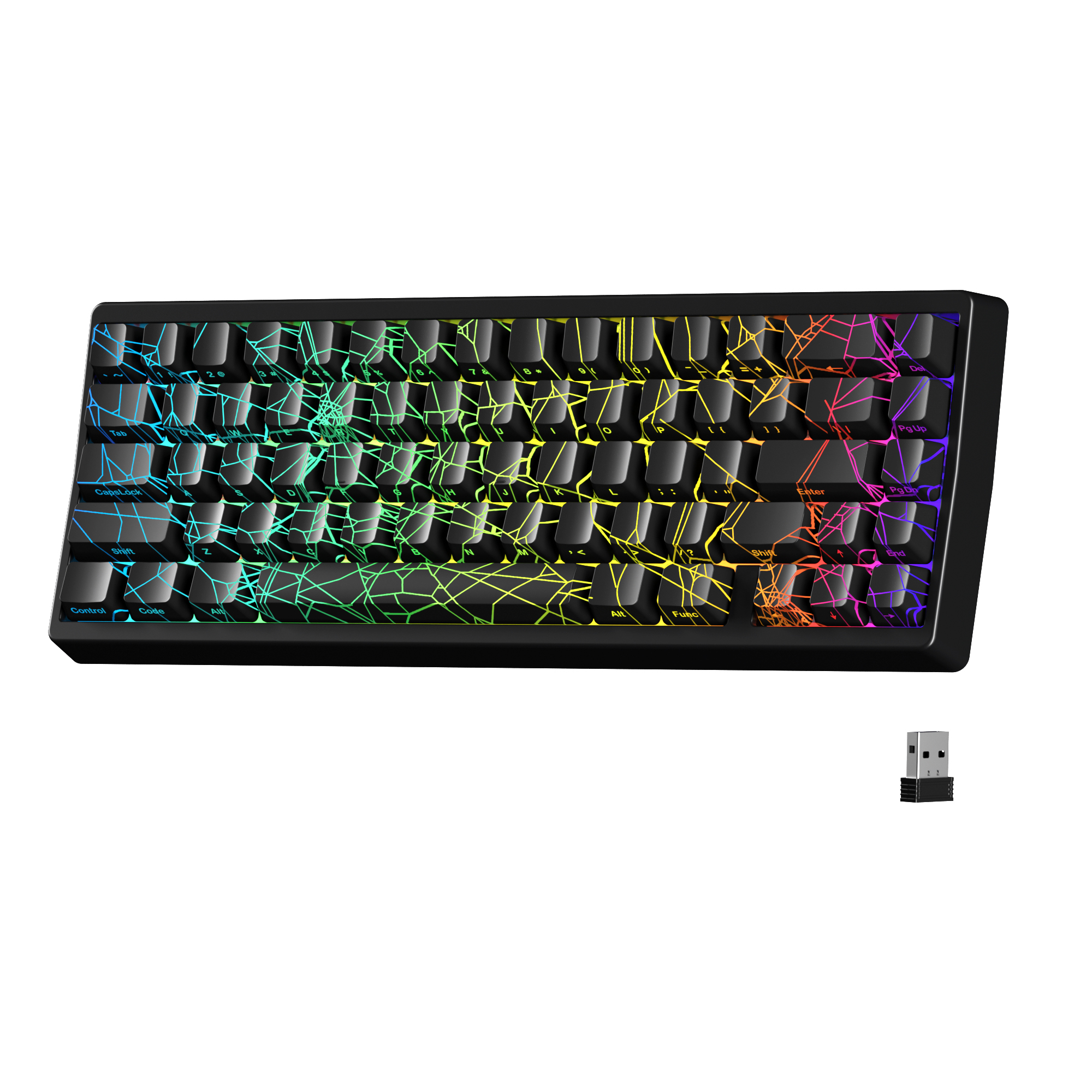 XVX M67 60% Percent Keyboard W - Gaming Keyboard Thocky avaliação e preço