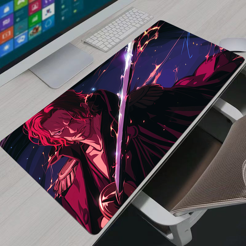 One Piece Shanks Mouse Pad Lar - Gaming Keyboard He avaliação e preço