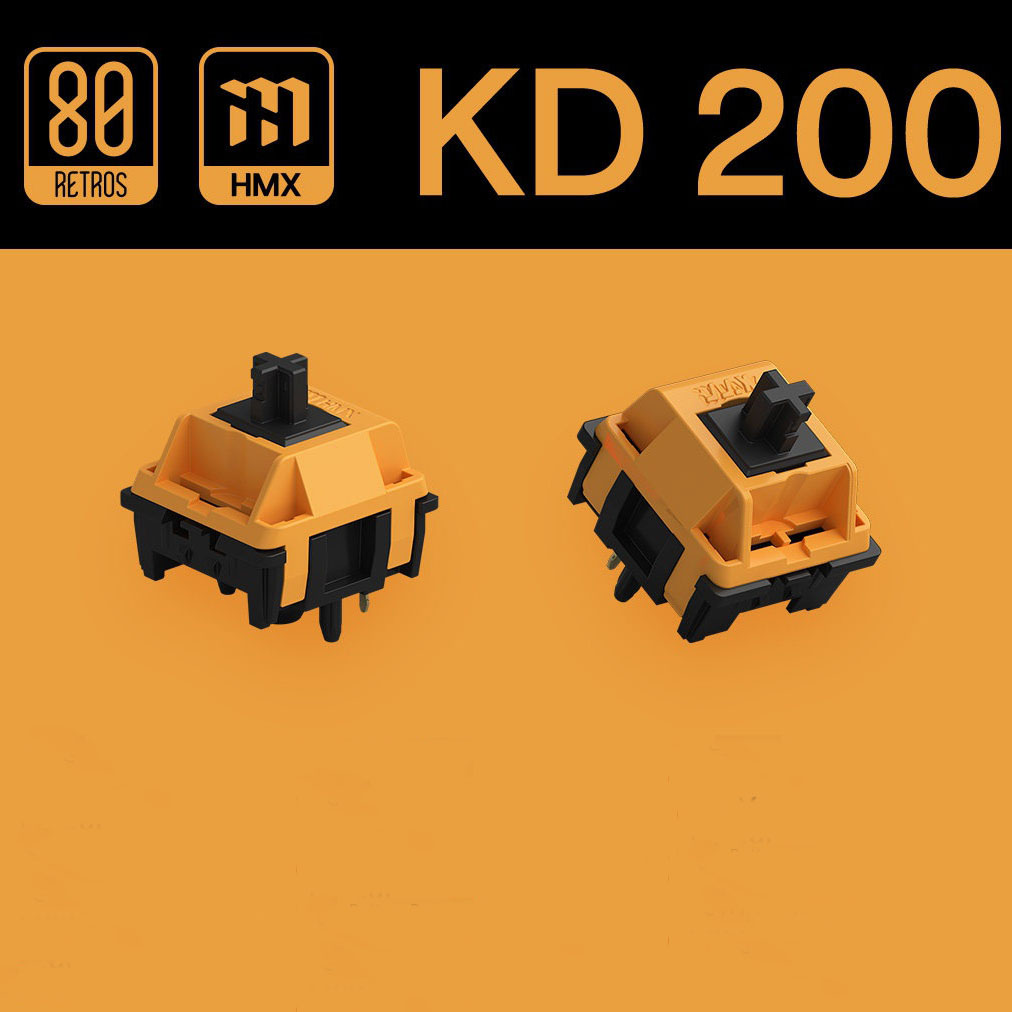 80Retros HMX  KD200 Linear Swi - Gaming Keyboard Types avaliação e preço
