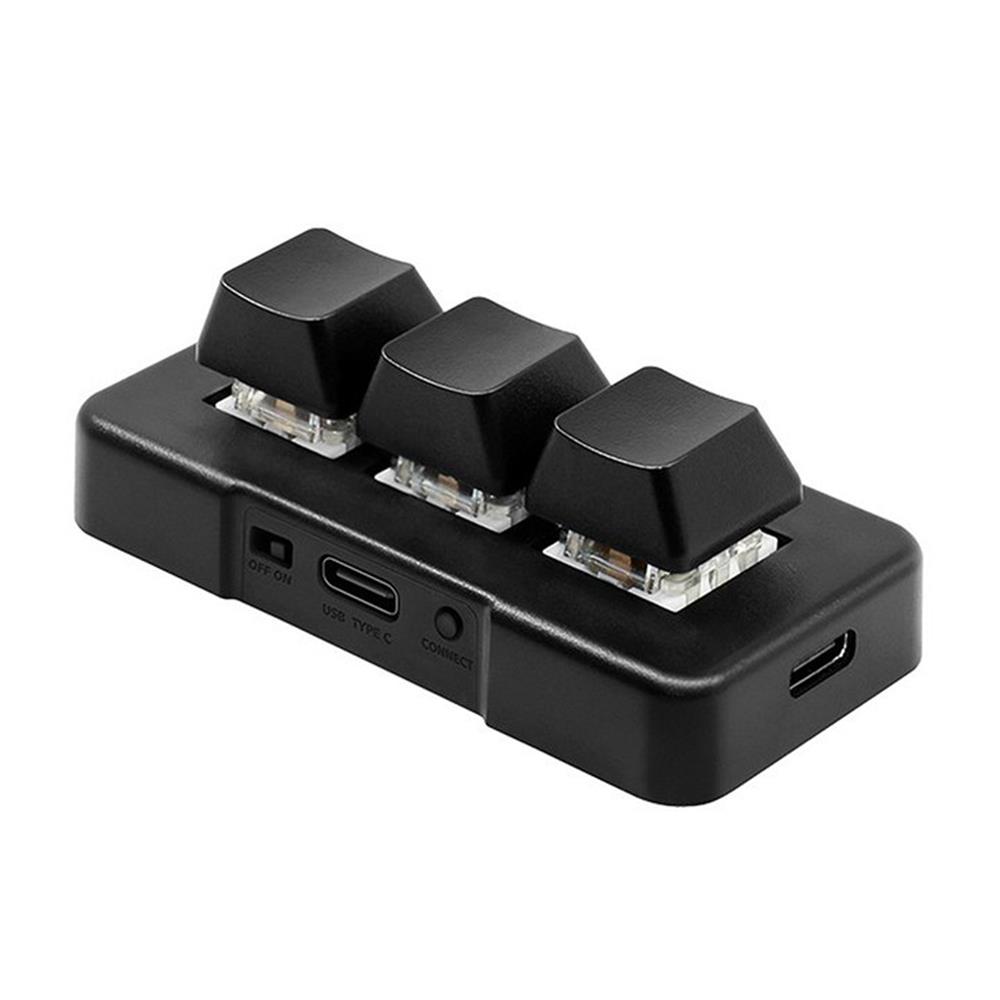 MK321-Pro Small Keyboard 3-key - Gaming Keyboard Blue Switches avaliação e preço