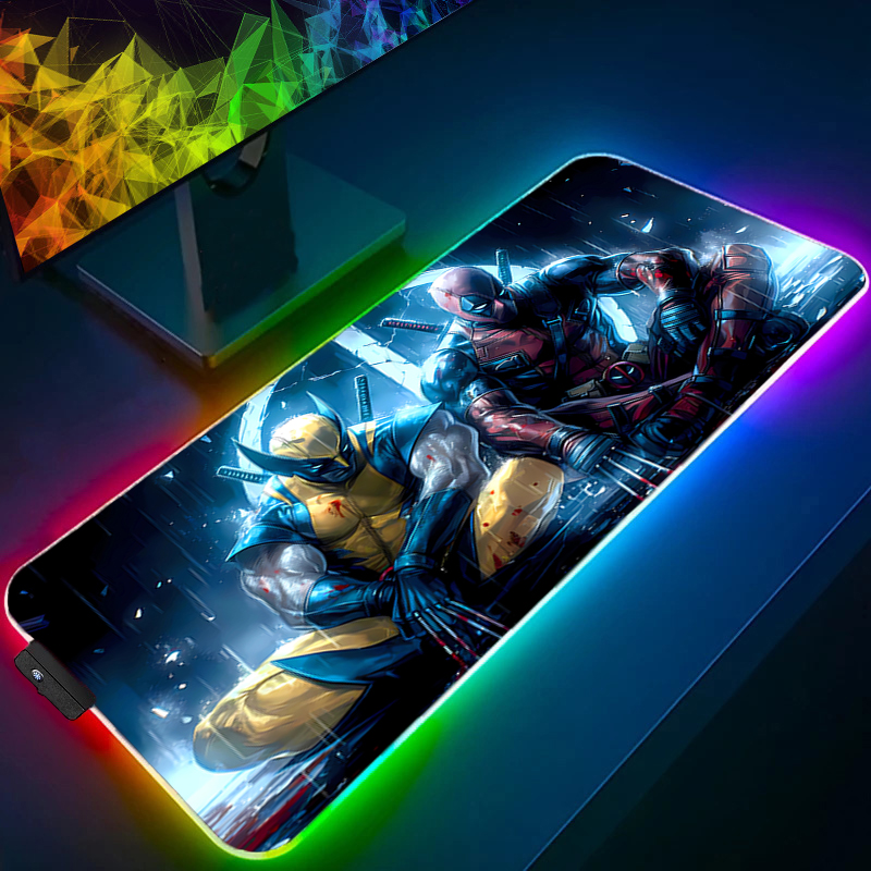 LED Mouse Pad Gaming Backlight - Gaming Keyboard He avaliação e preço
