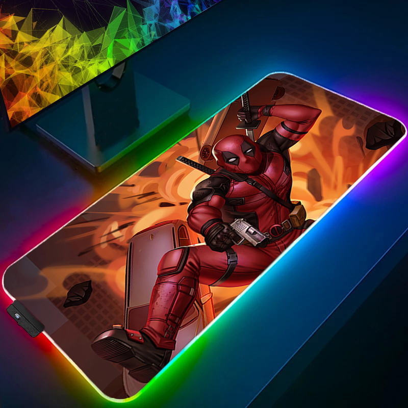 LED Mouse Pad Gaming Backlight - Gaming Keyboard He avaliação e preço