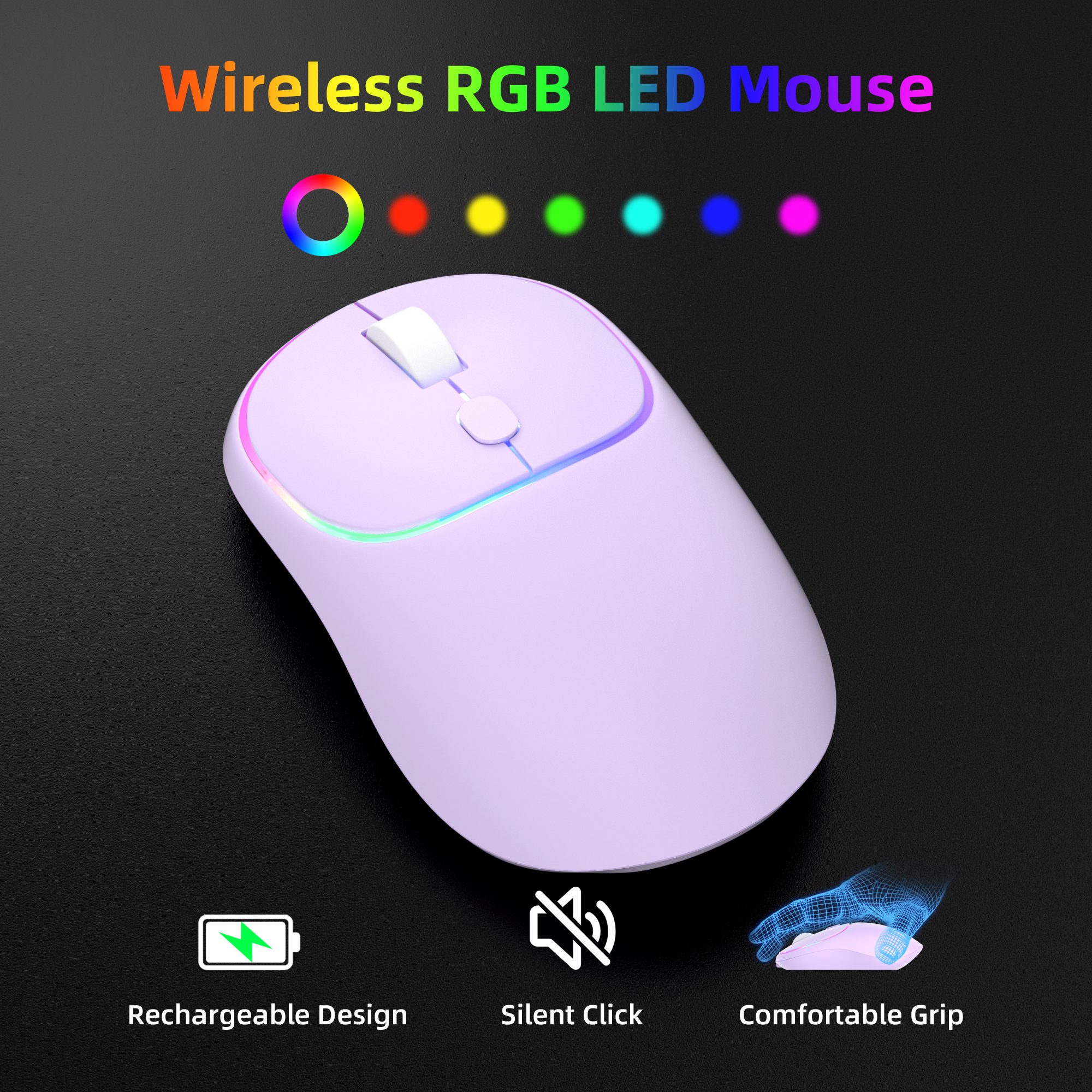 MageGee V550 Wireless Gaming K - Keyboard Gaming Transparent avaliação e preço
