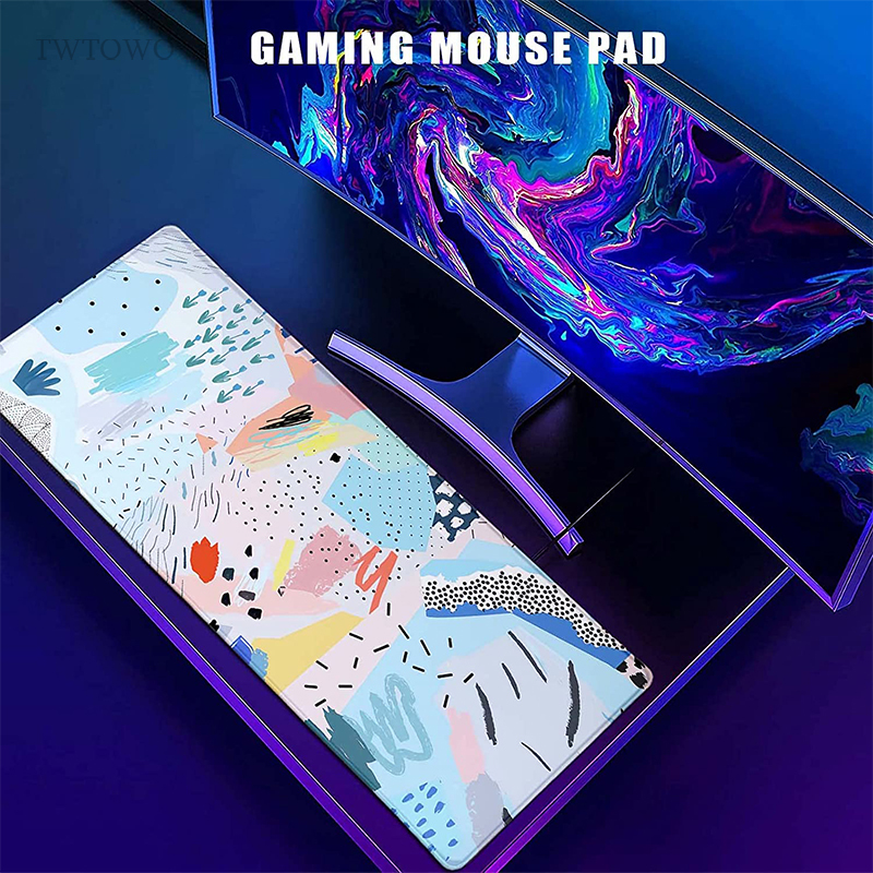 Abstract Graffiti Mouse Pad Ga - Gaming Keyboard Non Mechanical avaliação e preço