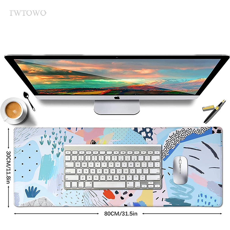 Abstract Graffiti Mouse Pad Ga - Gaming Keyboard Non Mechanical avaliação e preço