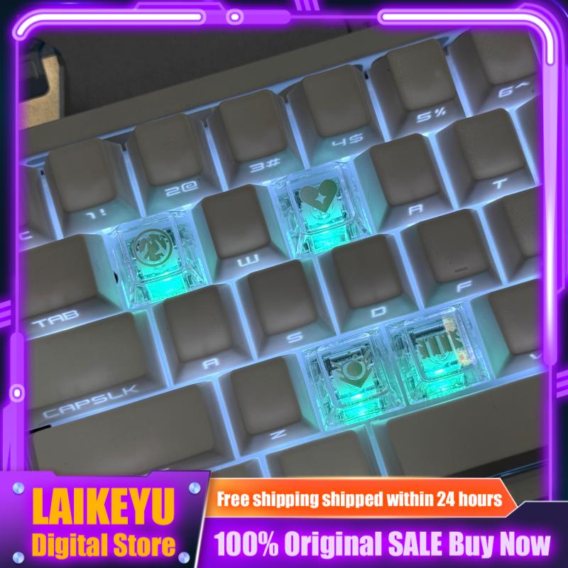 Valorant Skills Keycaps Mechan - Keyboard Gaming Transparent avaliação e preço