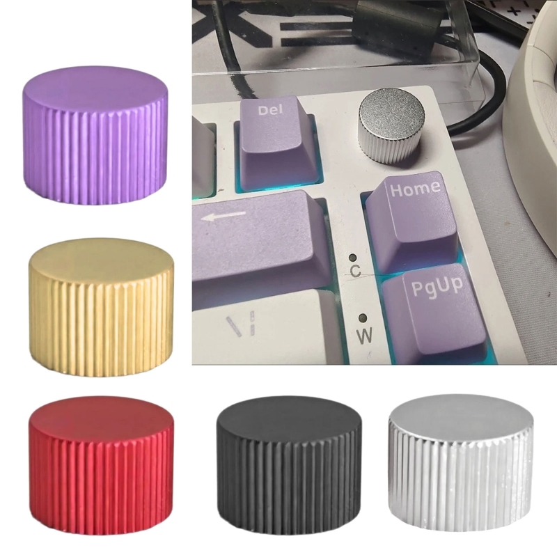Stylish Metal Control Knob For - Gaming Keyboard Types avaliação e preço