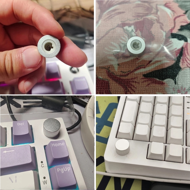Stylish Metal Control Knob For - Gaming Keyboard Types avaliação e preço
