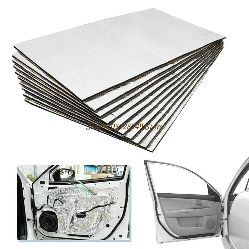 10Pcs Car Soundproofing Foam M - Foam Dampener Sheet avaliação e preço