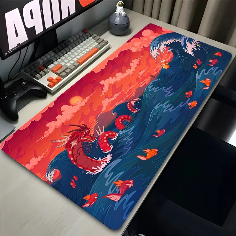Huge Waves Japan Anime Mouse P - Gaming Keyboard Top avaliação e preço