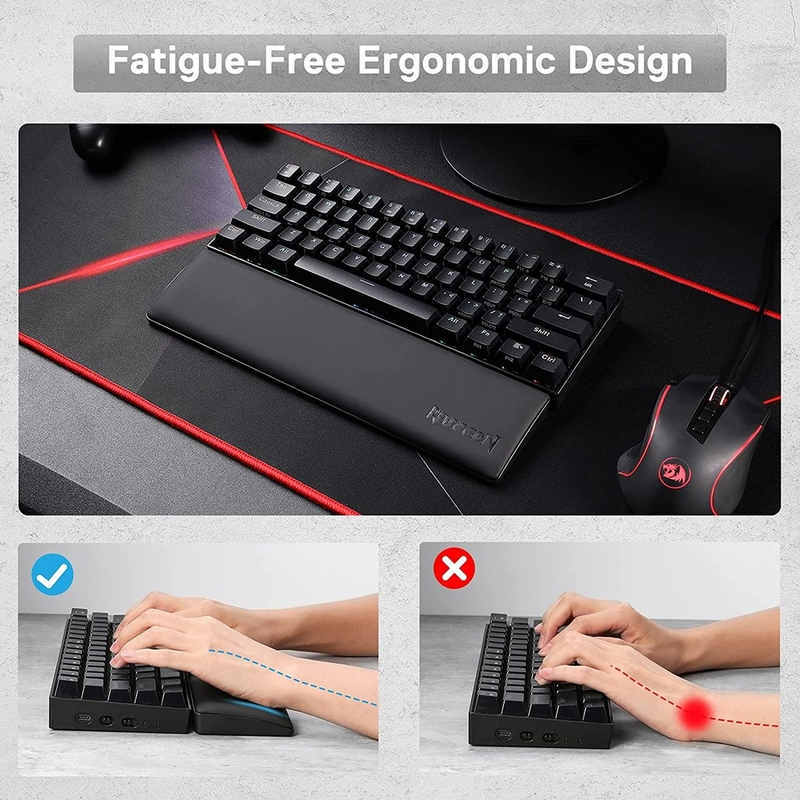 Redragon Gaming Keyboard Wrist - Gaming Keyboard Hand avaliação e preço