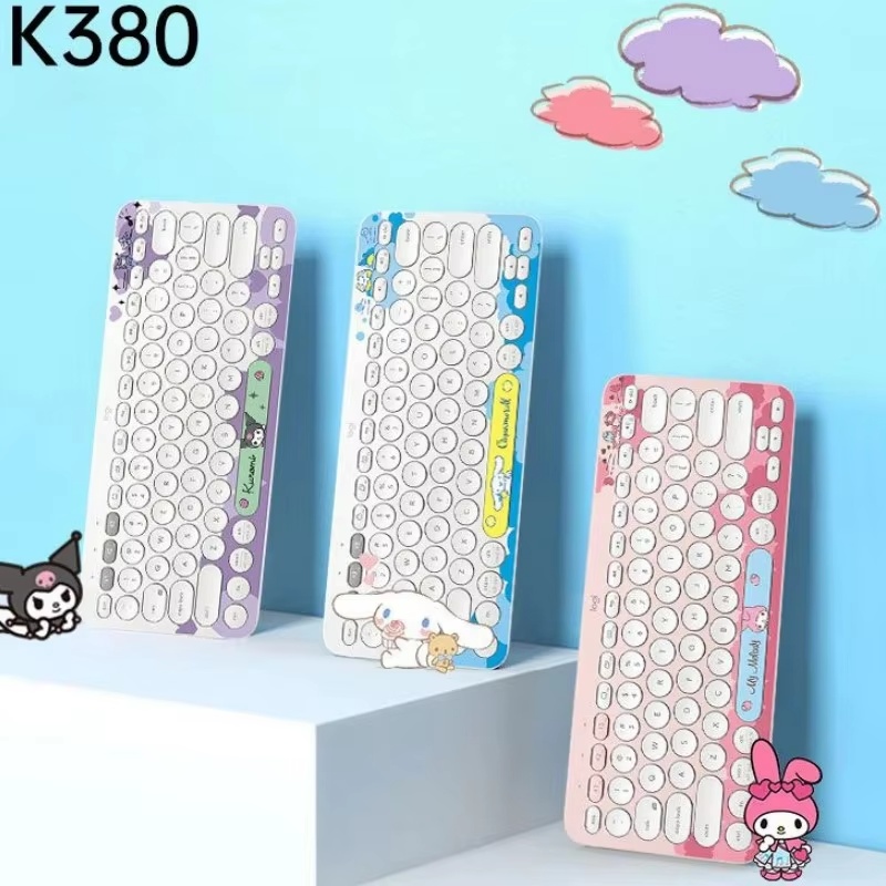 Logitech K380 Sanrio Cinnamoro - Gaming Keyboard Mouse Set avaliação e preço