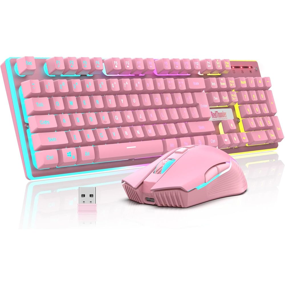 Wireless Gaming Keyboard and M - Gaming Keyboard Mouse Set avaliação e preço