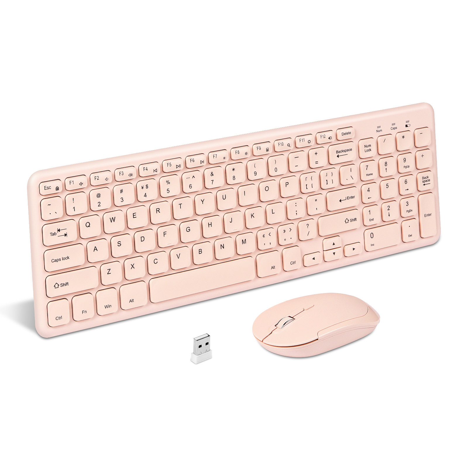 Fashion Wireless Keyboard and  - Gaming Keyboard Mouse Set avaliação e preço