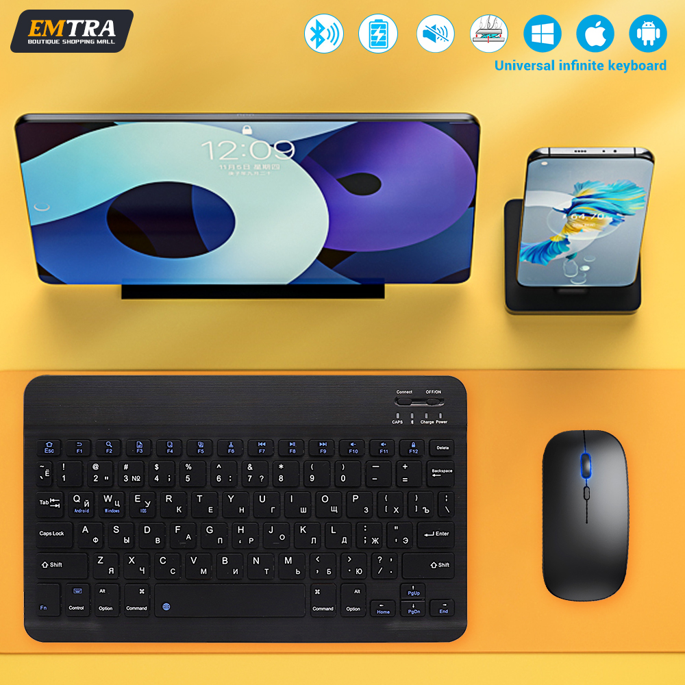 Bluetooth Keyboard and Mouse F - Gaming Keyboard Mini avaliação e preço