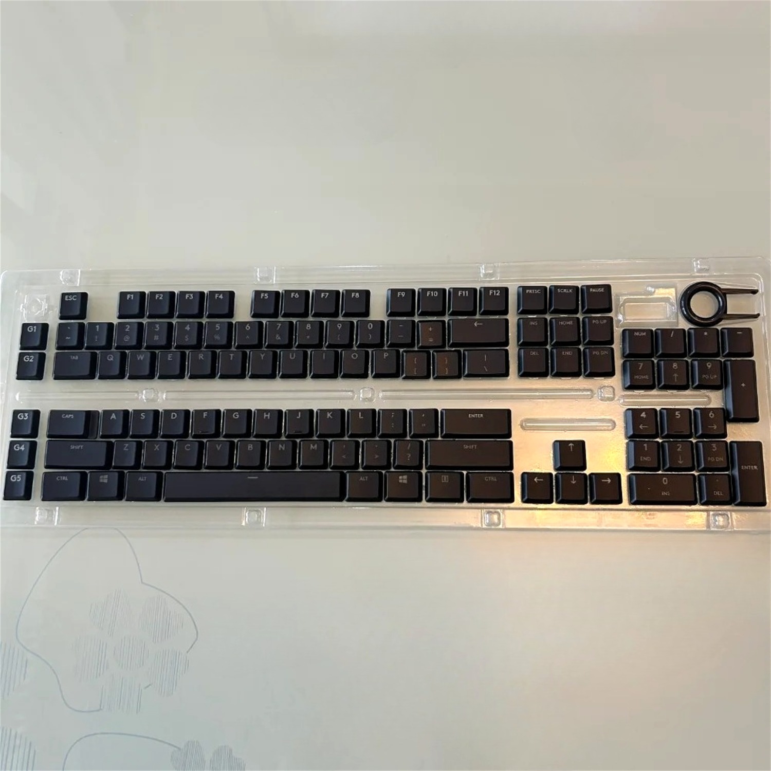 Transparent low axis keycaps c - Keyboard Gaming Transparent avaliação e preço