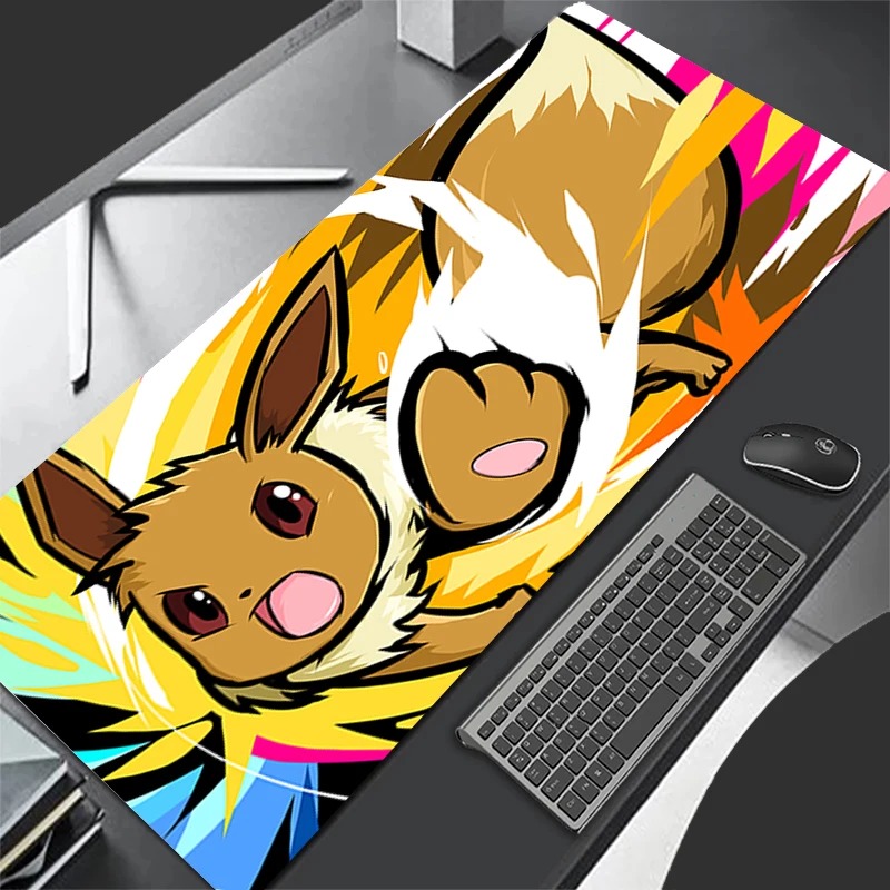 P-Pokemon Eevee Anime Gaming M - Gaming Keyboard Top avaliação e preço
