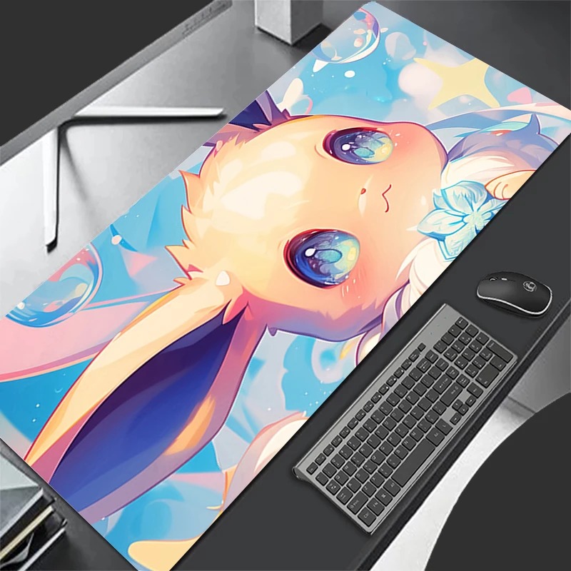 P-Pokemon Eevee Anime Gaming M - Gaming Keyboard Top avaliação e preço