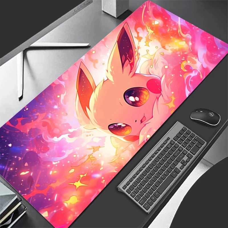 P-Pokemon Eevee Anime Gaming M - Gaming Keyboard Top avaliação e preço