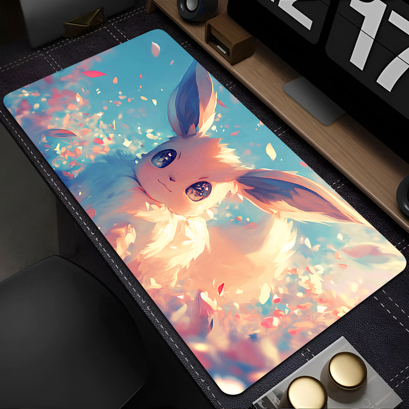 Mouse Pad Pokemon Eevee 90x40c - Gaming Keyboard Mini avaliação e preço